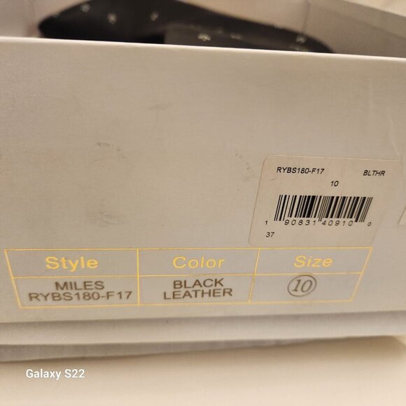 RAYE "Miles" Embroidered Black Leather boots. NIB. Size 10 - Picture 16 of 16